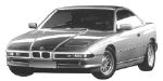 BMW E31 P20D8 Fault Code